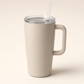 Vacuum-Insulated Tumbler with Straw Lid, 900 ml - placeholder image